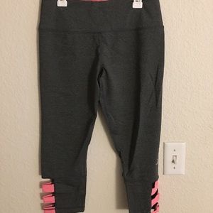Gray Cropped Leggings